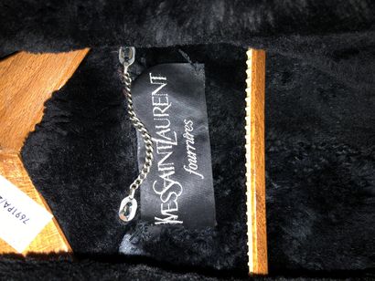 null G.R. FISCHELIS & YVES SAINT LAURENT Furs. Two pelts. 

Supposed size 42