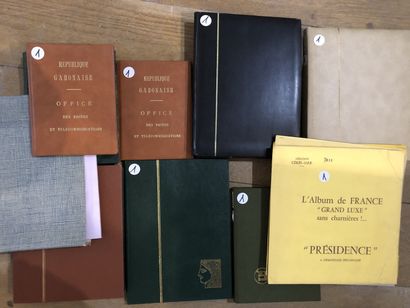 null 14 Binders - °/*/** France + Former French Possessions Europe and Overseas -...