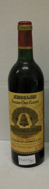 BORDEAUX Une (1)bouteille - Château Angélus, 1994, 1er GCC A de Saint-Emilion (e...