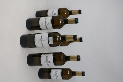 BORDEAUX Six (6) bottles - Château Guiraud dry, 2018, Bordeaux White