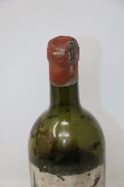 BORDEAUX One (1) bottle - Château Beychevelle, 1929, 4th GCC de Saint Julien (eroded...