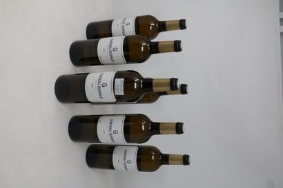 BORDEAUX Six (6) bouteilles - Château Guiraud sec, 2018, Bordeaux Blanc (6 x mi-...