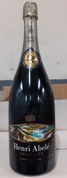 CHAMPAGNE Un (1) magnum - Champagne brut, millésimé 2000, Henri Abelé