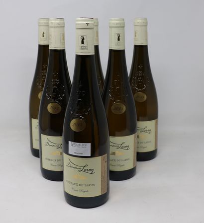 LOIRE Six (6) bouteilles - Côteaux du Layon, Cuvée Royale, 2015, Domaine Jean-Michel...