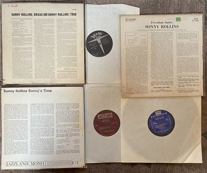 JAZZ / SONNY ROLLINS 3 disques de Sonny Rollins, pressage US, 

"Freedom Suites"...