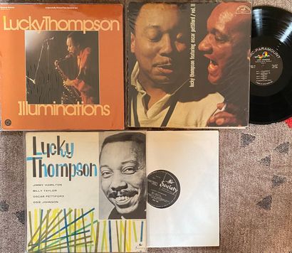 JAZZ / LUCKY THOMPSON 3 disques de Lucky Thompson, dont 2 pressages US et 1 pressage...