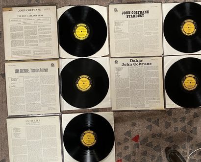 JAZZ / JOHN COLTRANE 5 disques de John Coltrane, originaux et vieilles éditions (PRESTIGE...