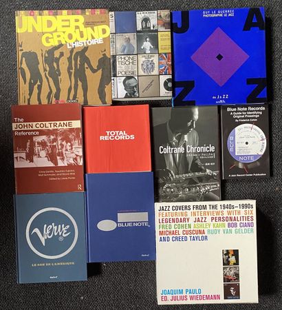 LIVRES JAZZ 10 livres sur le jazz / photos et discographie
