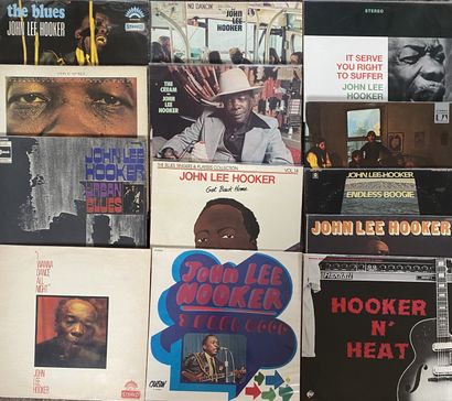 BLUES/ JOHN LEE HOOKER 13 disques de blues/John Lee Hooker

VG à NM et VG à NM