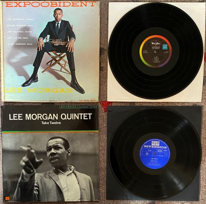 JAZZ / LEE MORGAN 2 records by Lee Morgan 

- "Expoobident" (VEEJAY LP3015) US Deep...