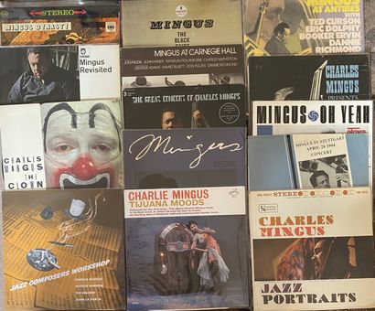 JAZZ / CHARLIE MINGUS 14 disques de Charlie Mingus, originaux et réeditions. 

VG...