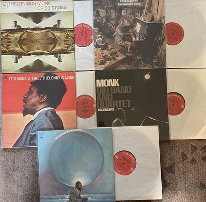 JAZZ / THELONIOUS MONK 5 disques de Thelonious Monk, pressages US (COLUMBIA) mono/...