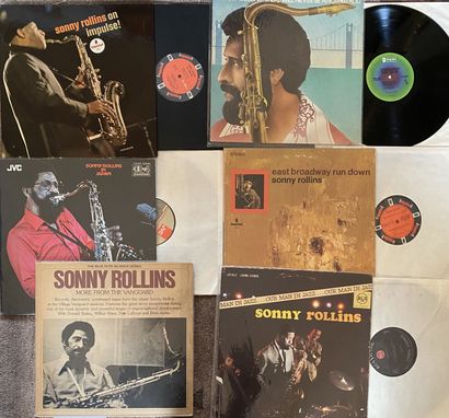 JAZZ / SONNY ROLLINS 6 disques de Sonny Rollins, Pressages US/ Japon/ France

VG...