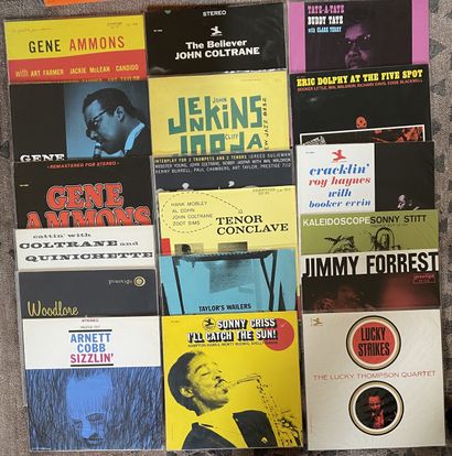 JAZZ / PRESTIGE 18 disques de Jazz, réeditions sur le label PRESTIGE 

VG+ à NM et...