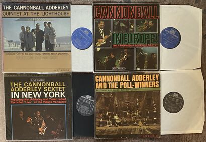 JAZZ / CANNONBALL ADDERLEY 4 Cannonball Adderley records 

2 x US pressing, 1 x French...