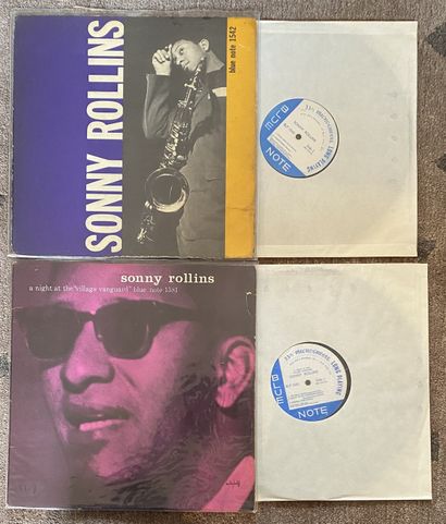 JAZZ / SONNY ROLLINS 2 disques de Sonny Rollins, pressages US (BLUE NOTE 1542 RVG...