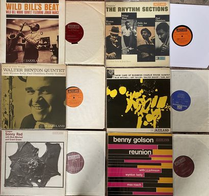 JAZZ / JAZZLAND 6 disques de Jazz sur le label JAZZLAND, pressages US, originaux...