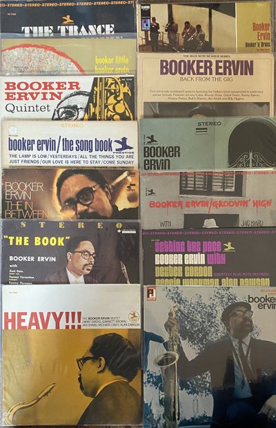 JAZZ / BOOKER ERVIN 13 disques de Booker Ervin, pressages US et vieilles éditions...