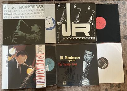 JAZZ / JR MONTEROSE 4 disques de J.R Monterose, dont 3 réeditions pressages Japonais...