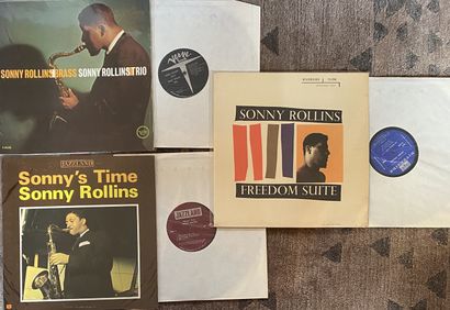 JAZZ / SONNY ROLLINS 3 disques de Sonny Rollins, pressage US, 

"Freedom Suites"...