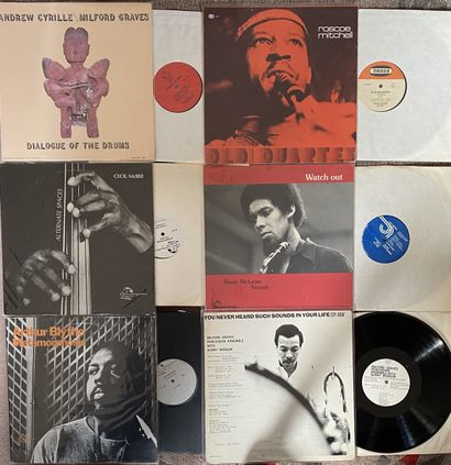 JAZZ / FREE 6 disques de Free jazz, pressages US, originaux

VG+ à NM et VG+ à N...
