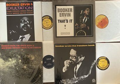 JAZZ / BOOKER ERVIN 4 disques de Booker Ervin (Prestige Van Gelder matrix / Candid...