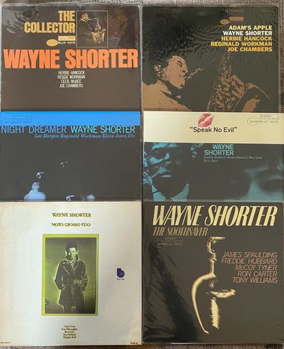 JAZZ / WAYNE SHORTER 6 disques de Wayne Shorter (BLUE NOTE) Réeditions et pressages...