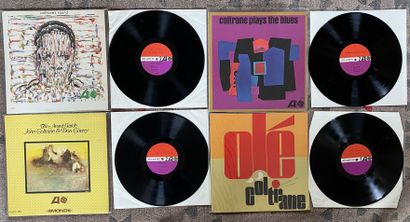JAZZ / JOHN COLTRANE 4 disques de John Coltrane sur le label ATLANTIC, pressages...
