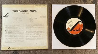 JAZZ / THELONIOUS MONK 1 25 cm record of Thelonious Monk, original French pressing...