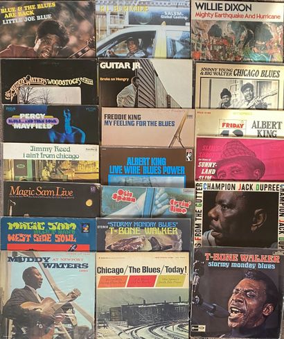 BLUES 20 disques de Blues pressages, pressages US originaux et réeditions

VG à NM...