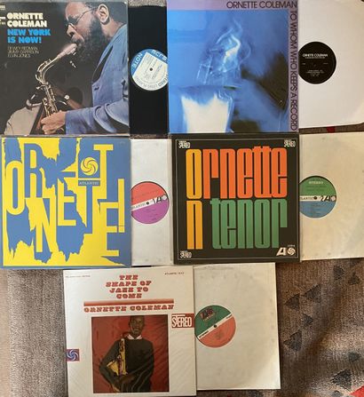 JAZZ / ORNETTE COLEMAN 5 Ornette Coleman records, including 3 US pressings. 

"New...