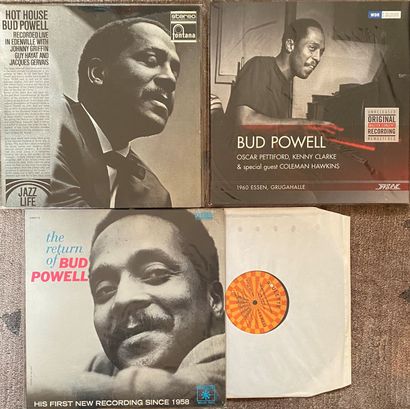 JAZZ / BUD POWELL 4 disques de Bud Powell, dont "The Return Of" ROULETTE pressage...