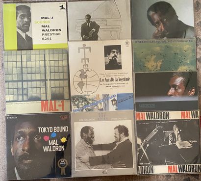 JAZZ / MAL WALDRON 11 disques de Mal Waldron, dont pressagse Japonais, réeditions,...