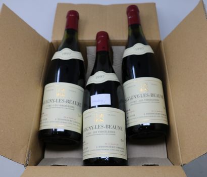 BOURGOGNE Six (6) bouteilles - Savigny-les-Beaune 1er Cru "les Vergelesses", 1997,...