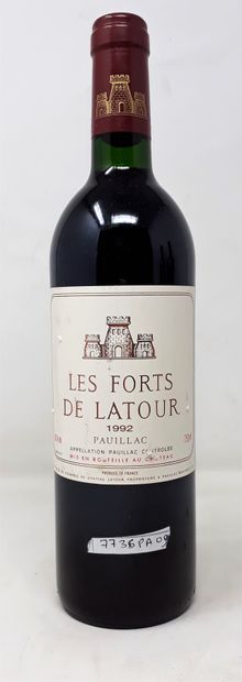 BORDEAUX One (1) bottle - Les Forts de Latour, 1992, Pauillac, Second wine of Château...