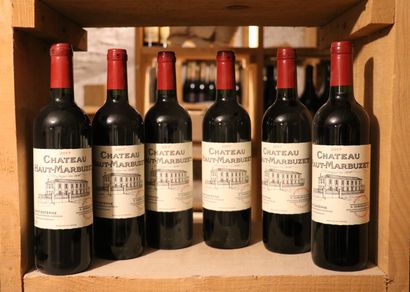 BORDEAUX Twelve (12) bottles - Château Haut-Marbuzet, 2017, Saint-Estèphe