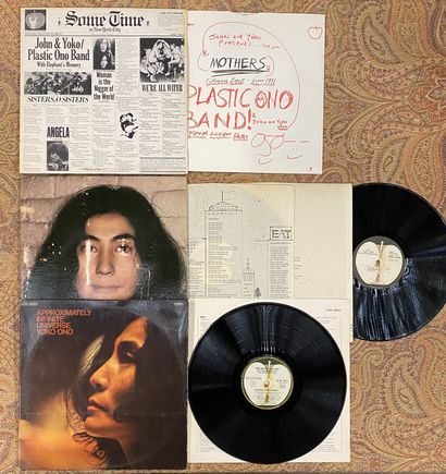 Pop 60/70 Trois disques 33T - Yoko Ono/John Lennon

"Fly" pressage américain + inner...