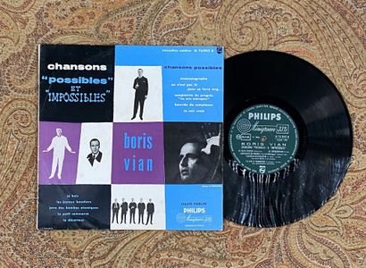CHANSON FRANCAISE Un disque 25 cm - Boris Vian

Pressage original, Philips

VG+;...
