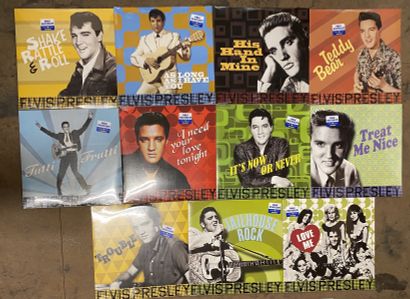Rock & Roll Onze disques 33T - Elvis Presley

Rééditions, série Dom disques

M; M...