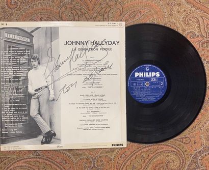 CHANSON FRANCAISE Un disque 33T - Johnny Hallyday "La génération perdue"

P70361,...