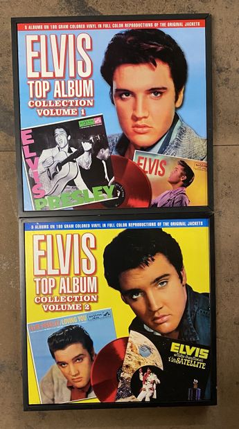 Rock & Roll Two box sets (33T) - Elvis Presley "Vol. 1" and "Vol. 2

Color vinyl

EX...