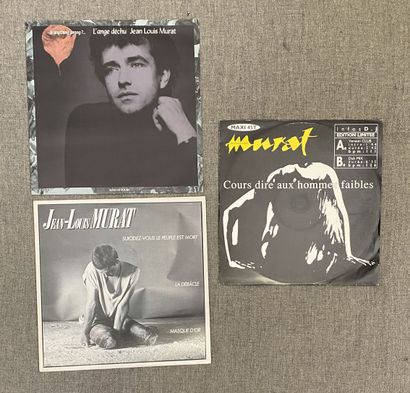 CHANSON FRANCAISE Trois disques maxi 45T - Jean-Louis Murat

VG+ à NM; VG+ à NM