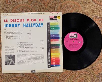 CHANSON FRANCAISE Deux disques 33T - Johnny Hallyday, label Vogue, série "Mode"

VG+;...