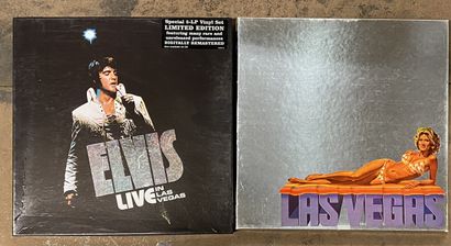 Rock & Roll Two box sets (33T) - Elvis Presley "Live at Las Vegas

VG+ to NM; VG+...