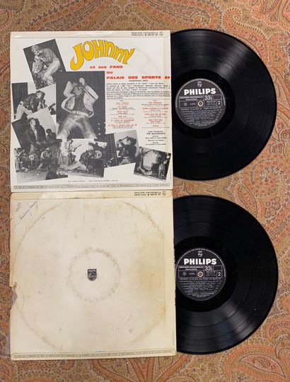 CHANSON FRANCAISE One LP - Johnny Hallyday "Au Palais des sports" - Philips

844721BY,...