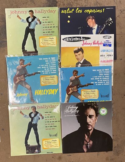 CHANSON FRANCAISE Seven 25 cm records - Johnny Hallyday

Reissues, including mono...