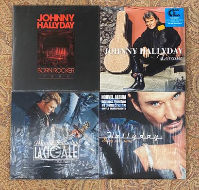 CHANSON FRANCAISE Four LPs - Johnny Hallyday

EX to NM; EX to NM