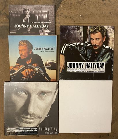 CHANSON FRANCAISE Five sets (25 cm/33T) - Johnny Hallyday

VG+ to NM; VG+ to NM (some...