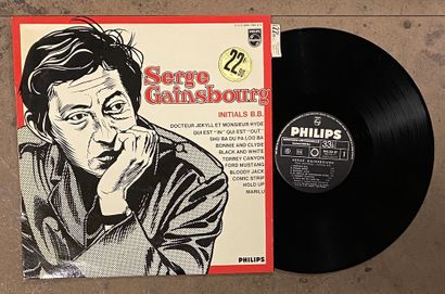 CHANSON FRANCAISE A 33T record - Serge Gainsbourg "Initials BB

Original pressing,...