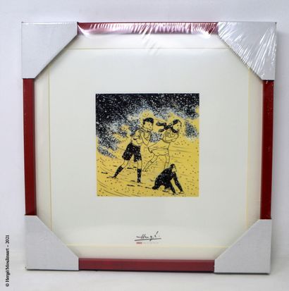 Jo et Zette HERGÉ/MOULINSART

Lithographie Moulinsart : Hergé, une vie, une œuvre...